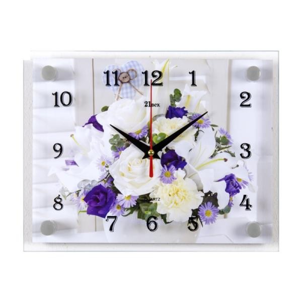 Часы настенные 2026-114 Букет