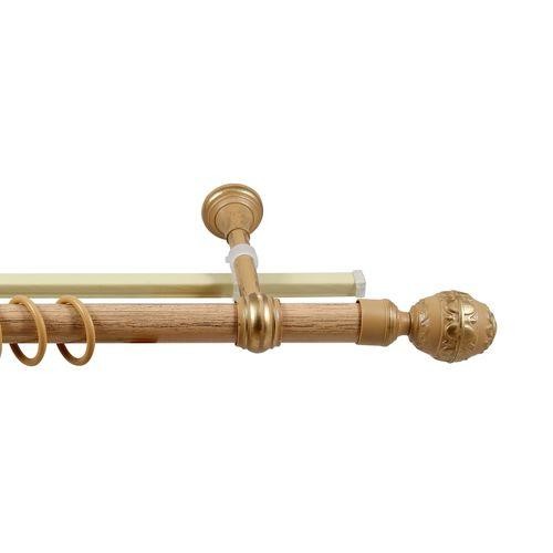 Карниз Валанс+У-шина 2,8 ясный дуб/патина