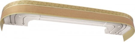 Карниз Греция с поворотом 4,0 ясный дуб