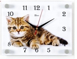 Часы настенные 2026-472 Котенок