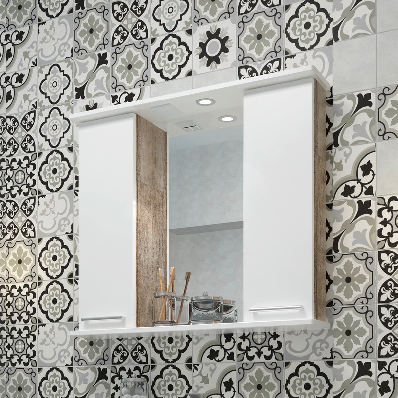 Зеркало-шкаф Crea 80