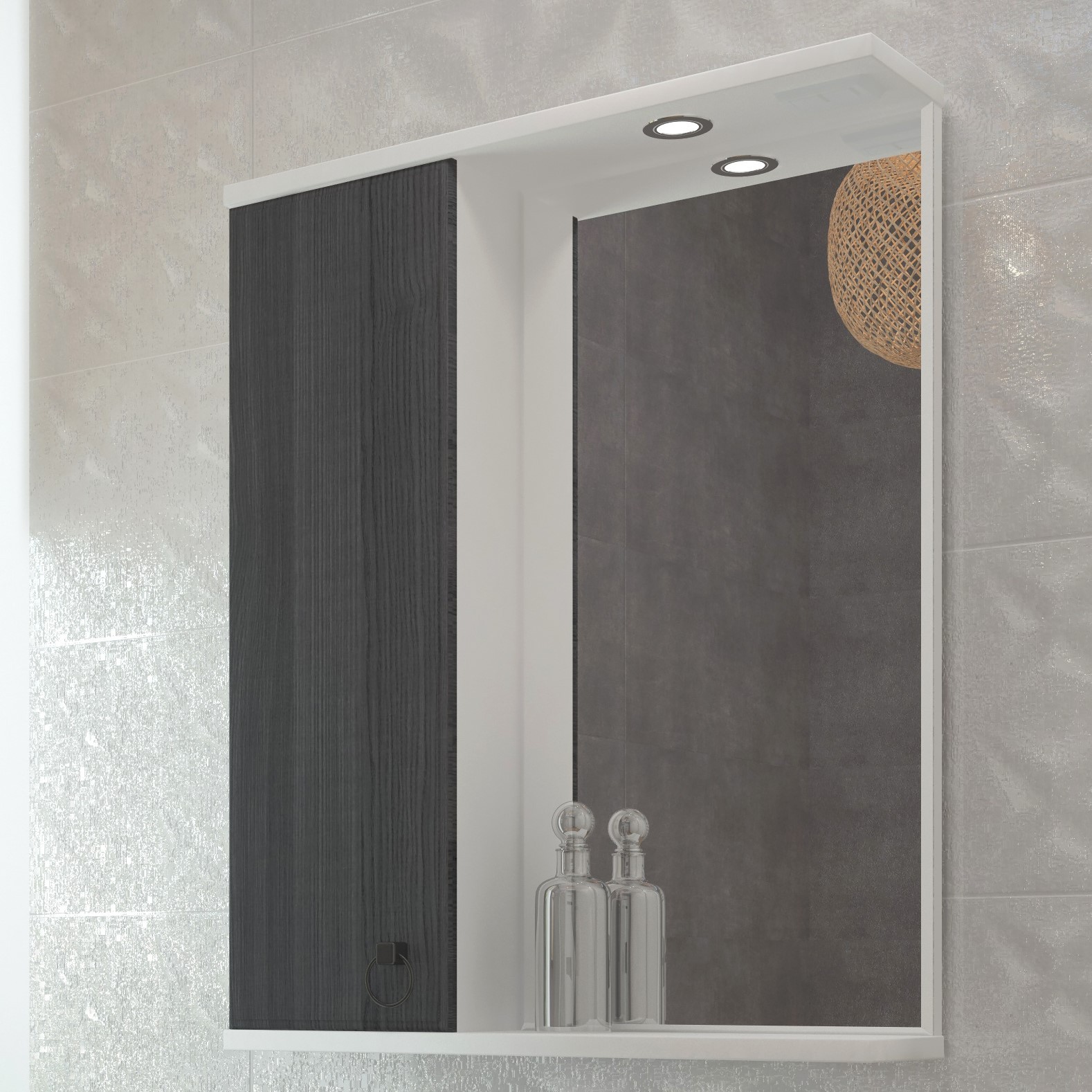 Зеркало-шкаф Arcada 65 №2