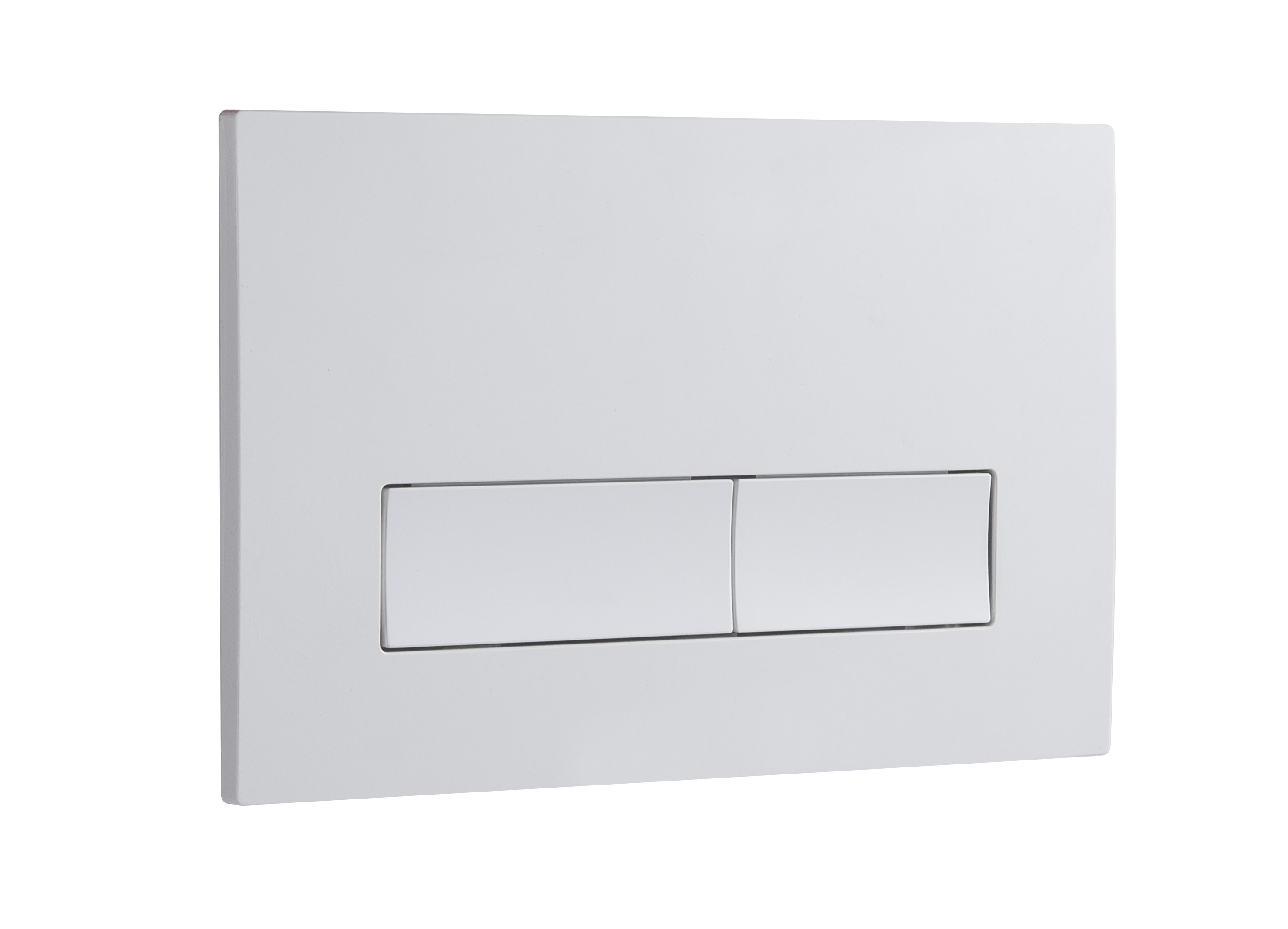 Кнопка смыва EvaGold 02 пластик прямоуг.белая для инсталяции EvaGold400 EvaGold500