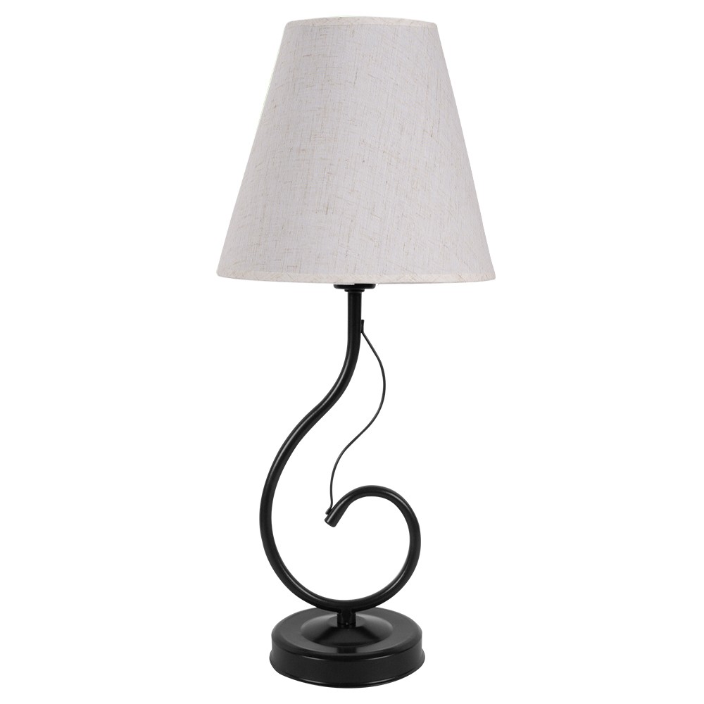 Светильник настольный 40128 Натурал с абажуром