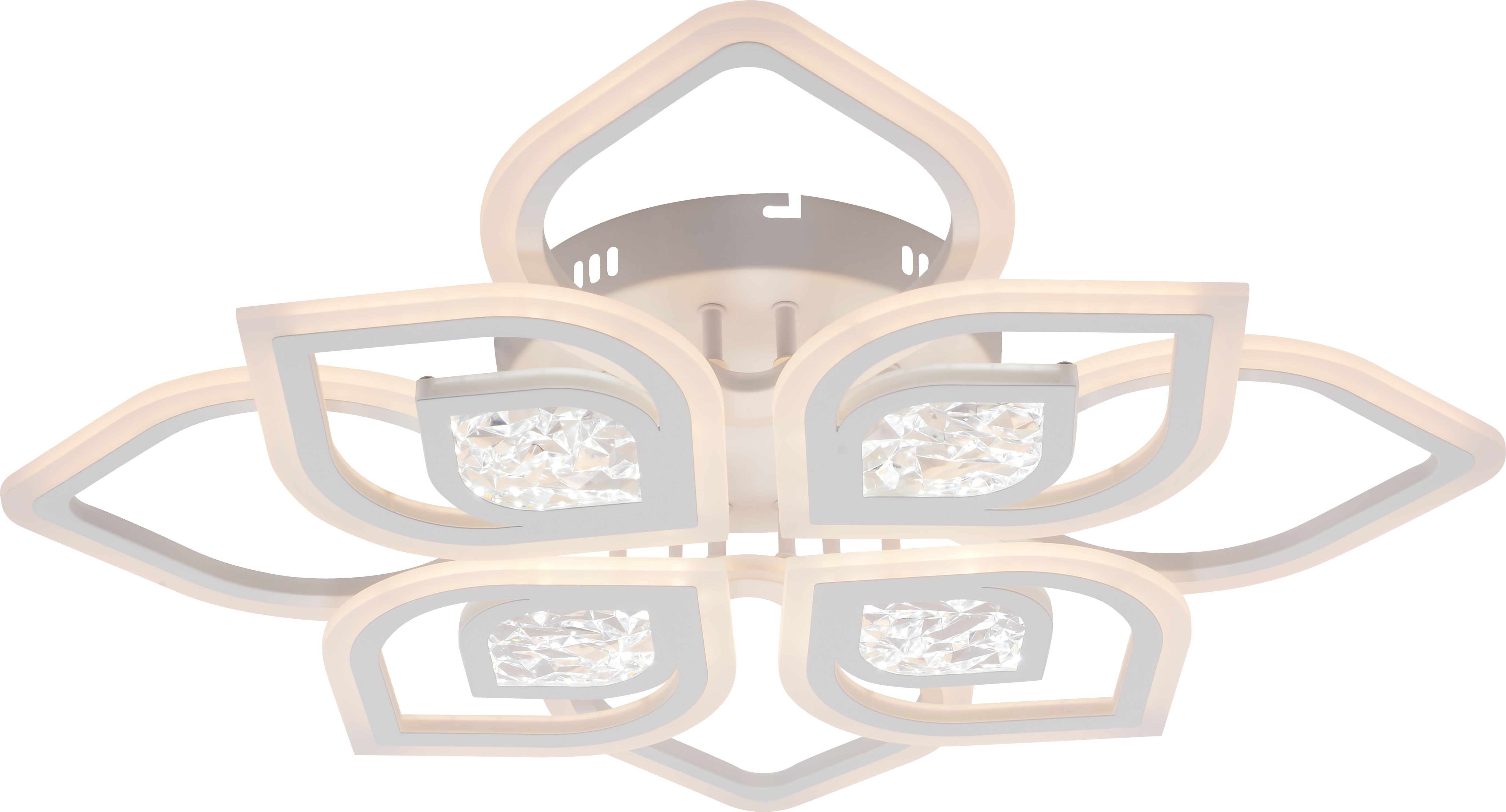 Люстра 60481/4+4 WH LED 216W 