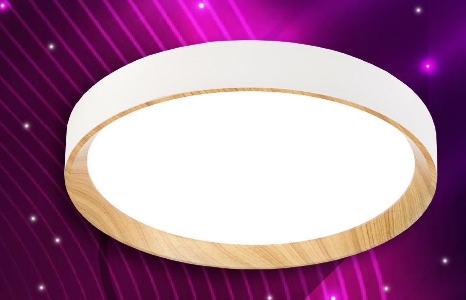 Светильник LED ДИАДА 60Вт НББД-RC-Р-1 ДУБ/БЕЛЫЙ