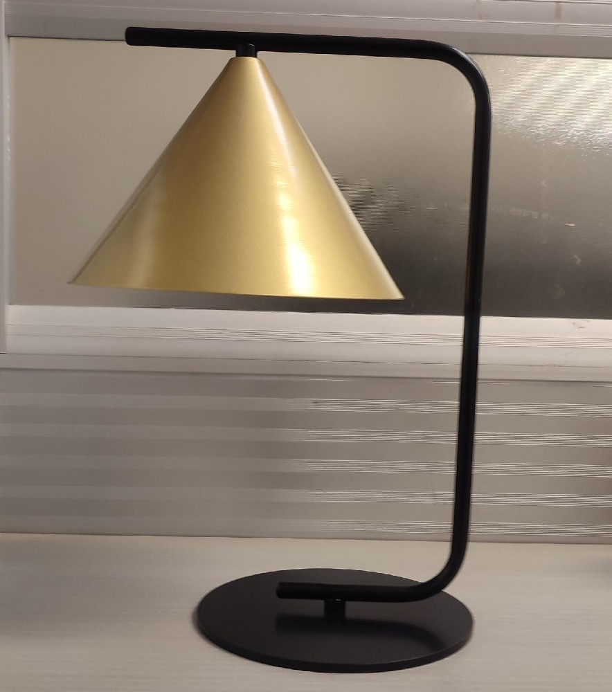 Светильник настольный 33002 Черный+Золото