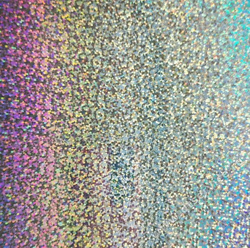 016 LB голография 45см/8м серебро