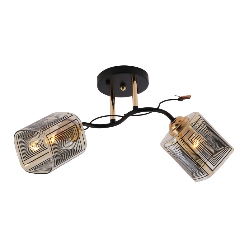 Люстра  2054/2 ВК АМ (4)(1)