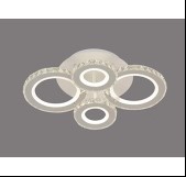 Люстра 7011/2+2 WH LED 120W