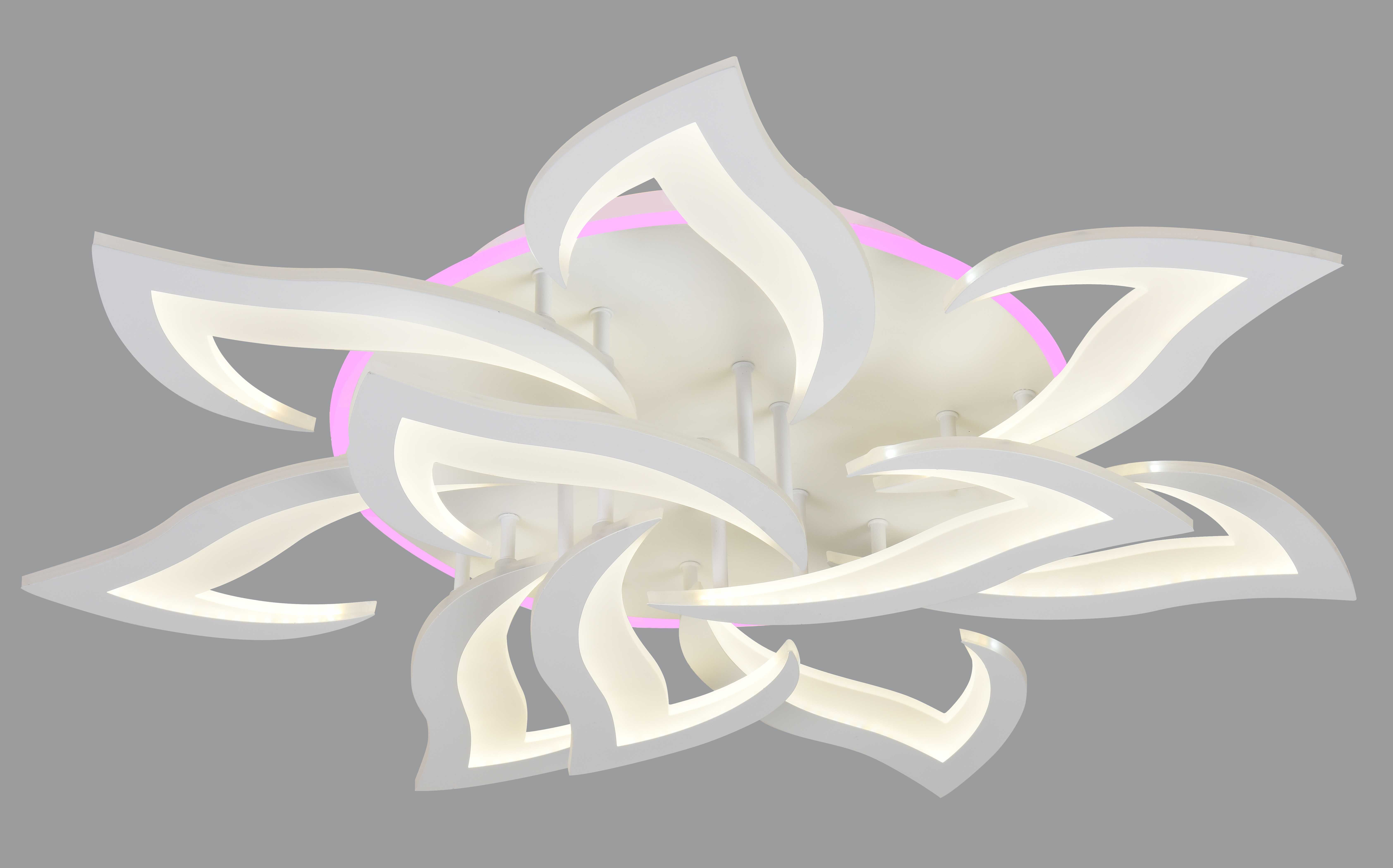 Люстра  3016/10 WT+RGB (1)