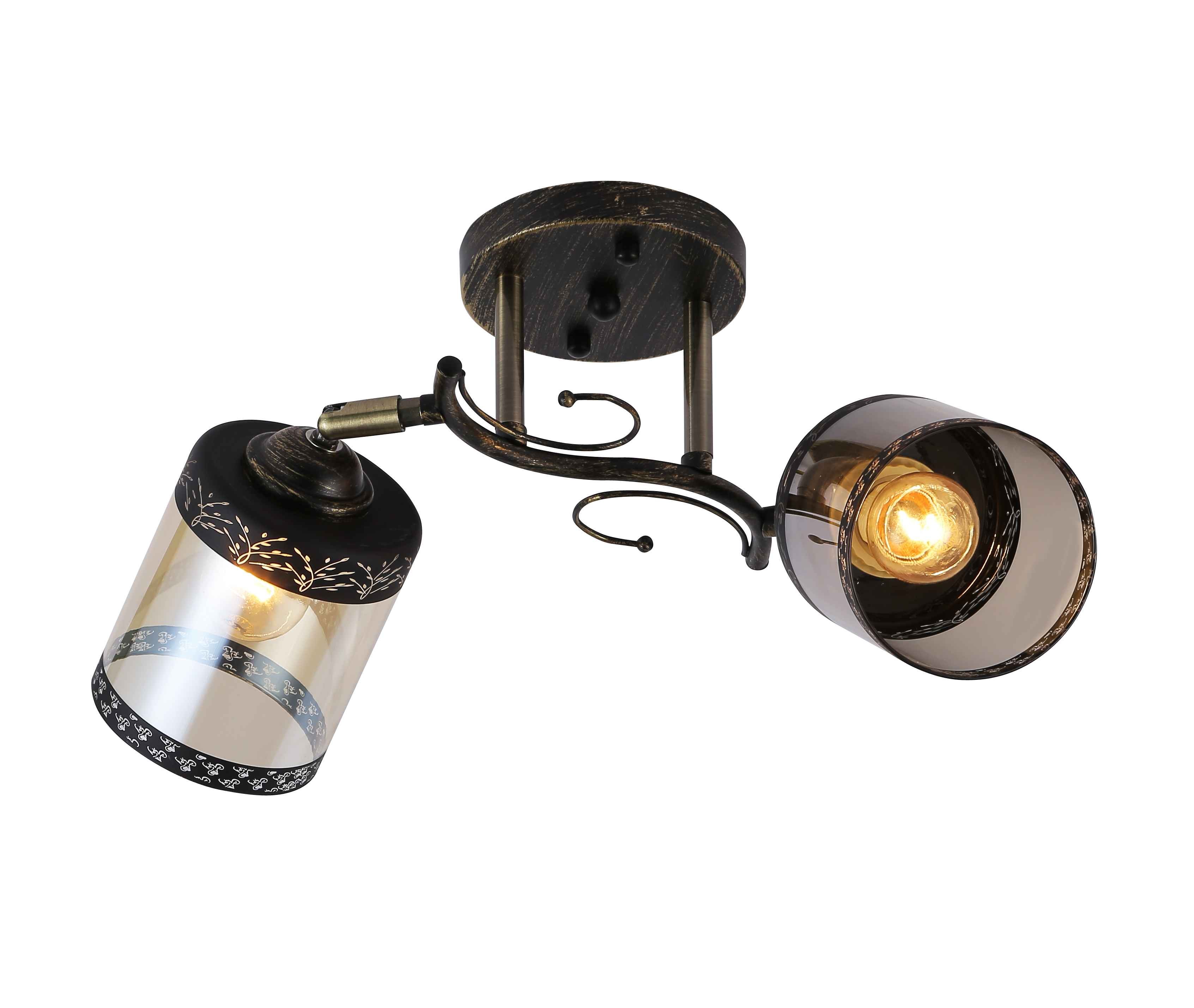 Люстра  06477/2 BRONZE+BLACK (6) (RL)