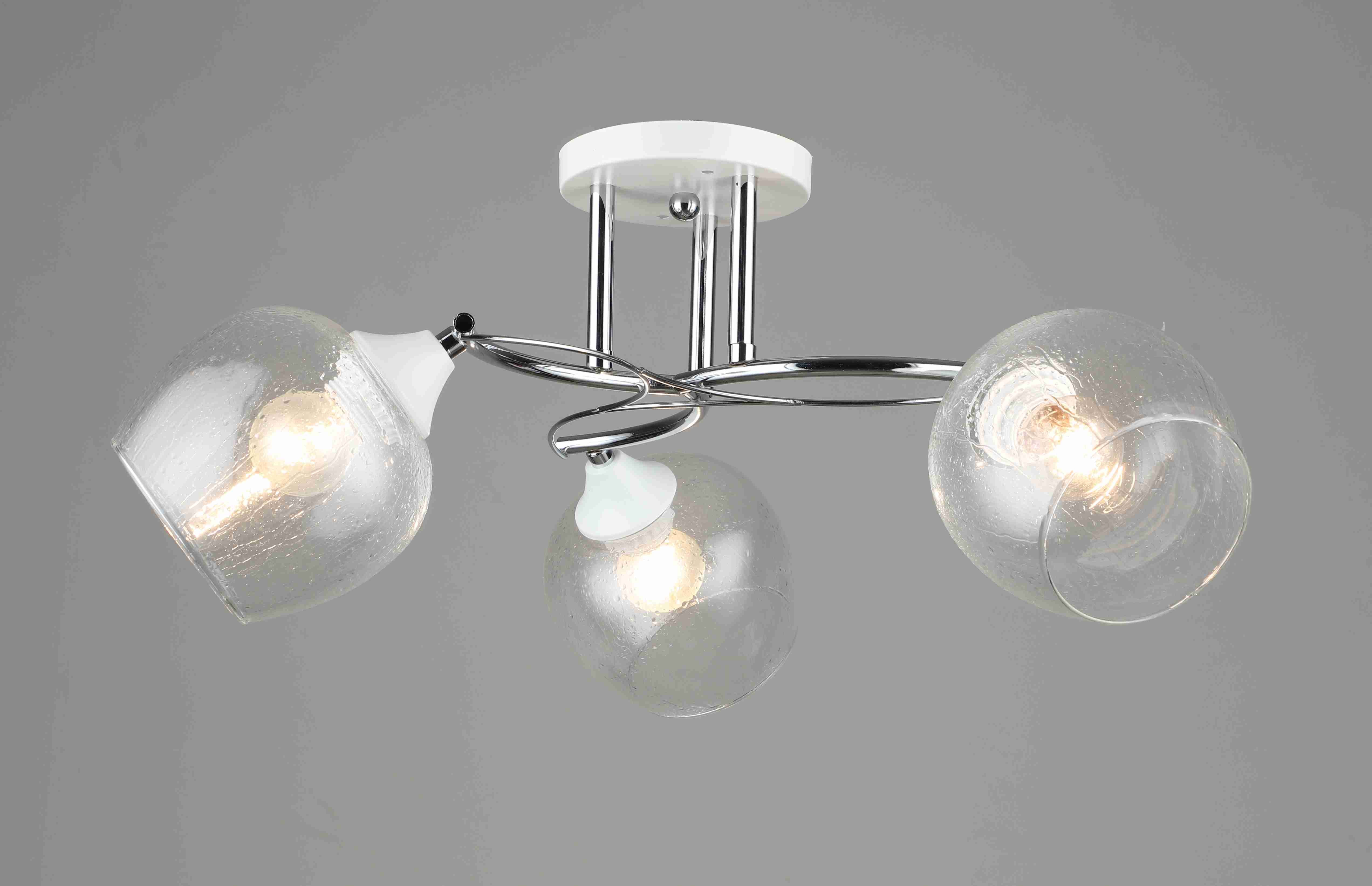 Люстра  3986/3 WT+CR (4) RL