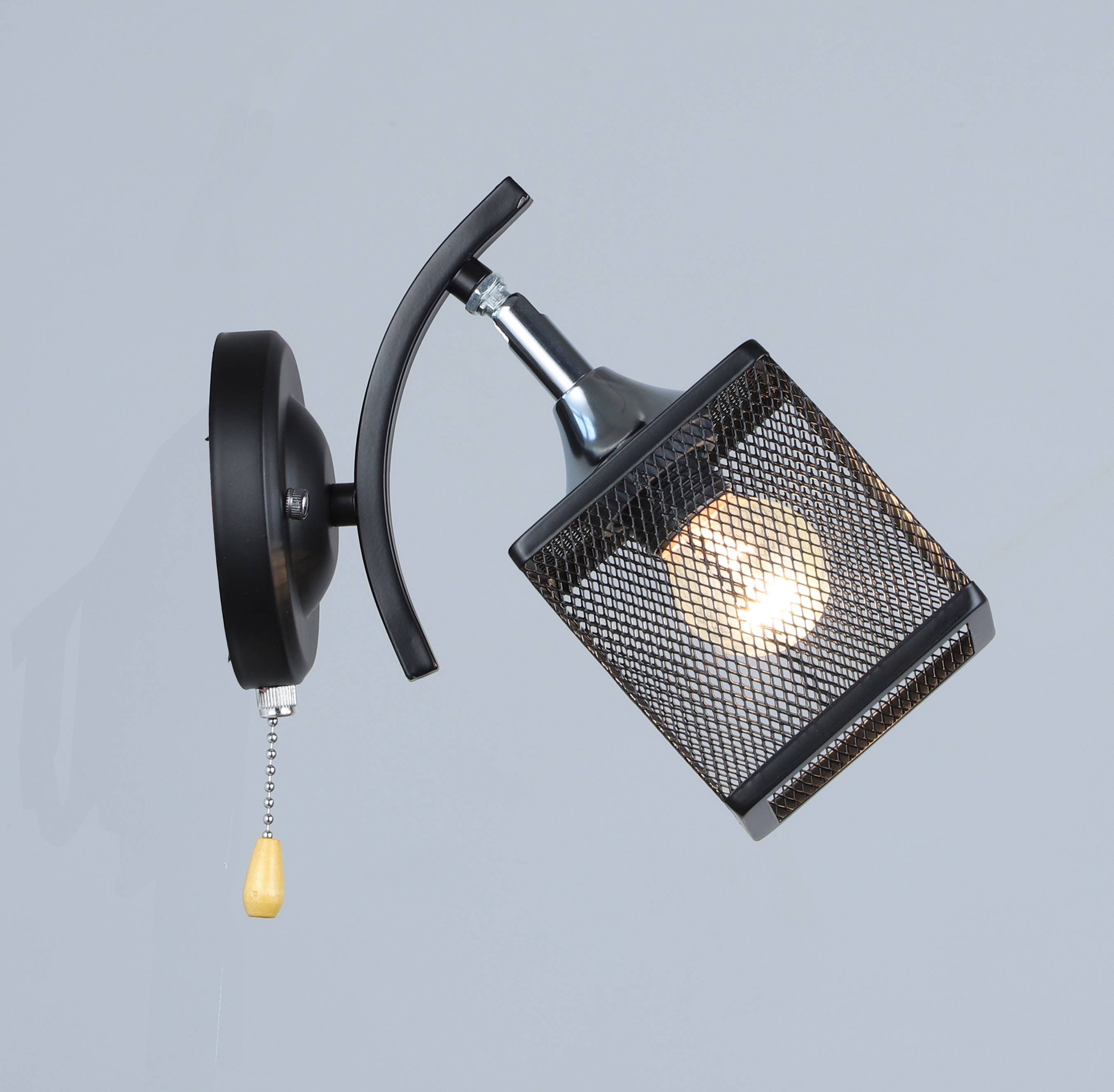 Бра 5986/1W BK+CH (6) RL