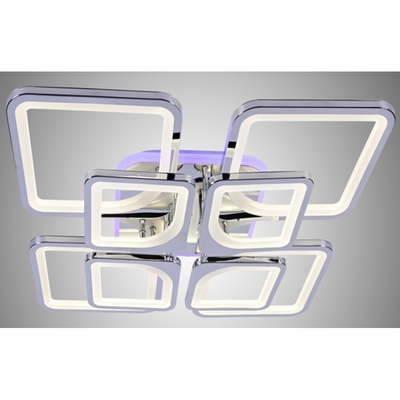 Люстра 6011/4+4 CR LED (8036/4+4 CR)
