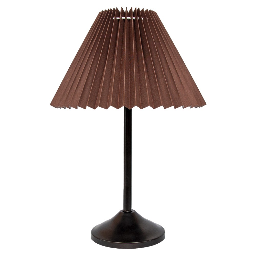 Светильник настольный 50100 Черный+Коричневый
