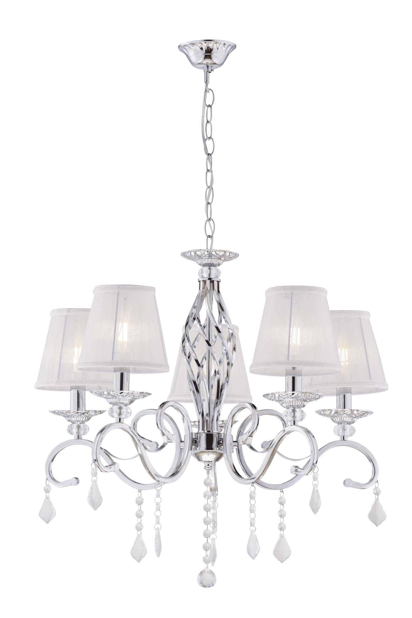 Люстра  1208/5B CR (1) RL