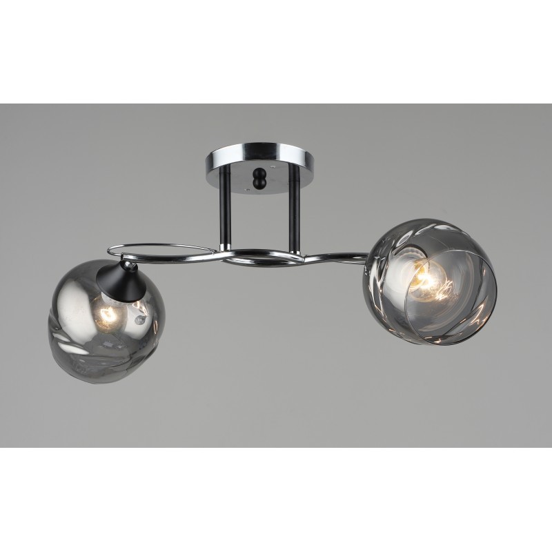 Люстра  2023/2 CR BK (4)