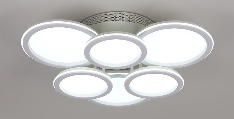 Люстра  9301/3+3S WT (1) RL