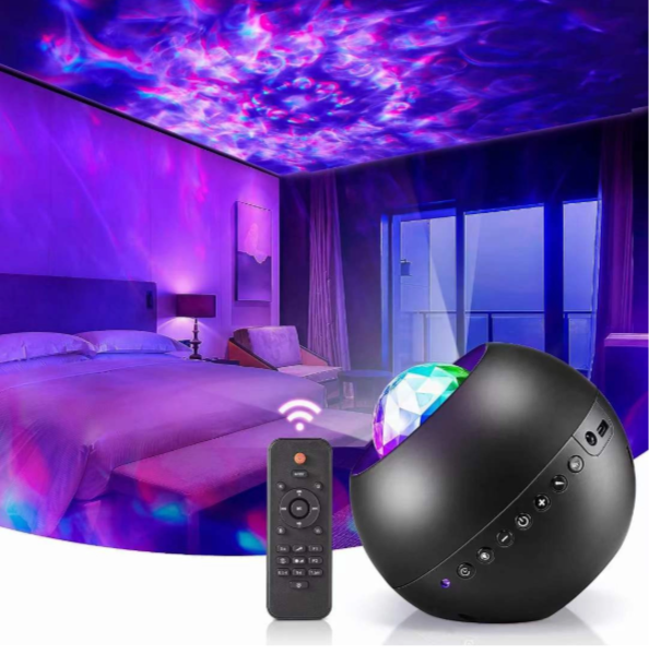 Ночник ПРОЕКТОР  WH-Е14 Северное сияние 