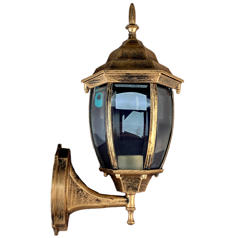 Светильник садово-парковый 7701-SP простой бронзовый