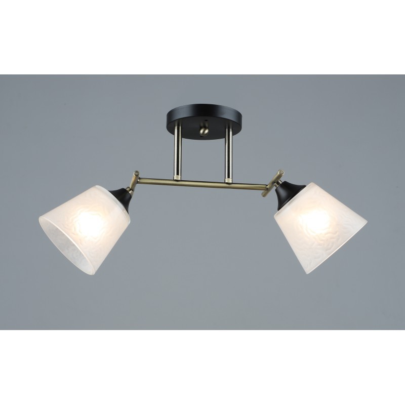 Люстра  2075/2 AB BK (4)(1)