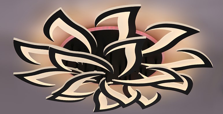 Люстра  3016/10+5N ВК/RGB (1) N RL