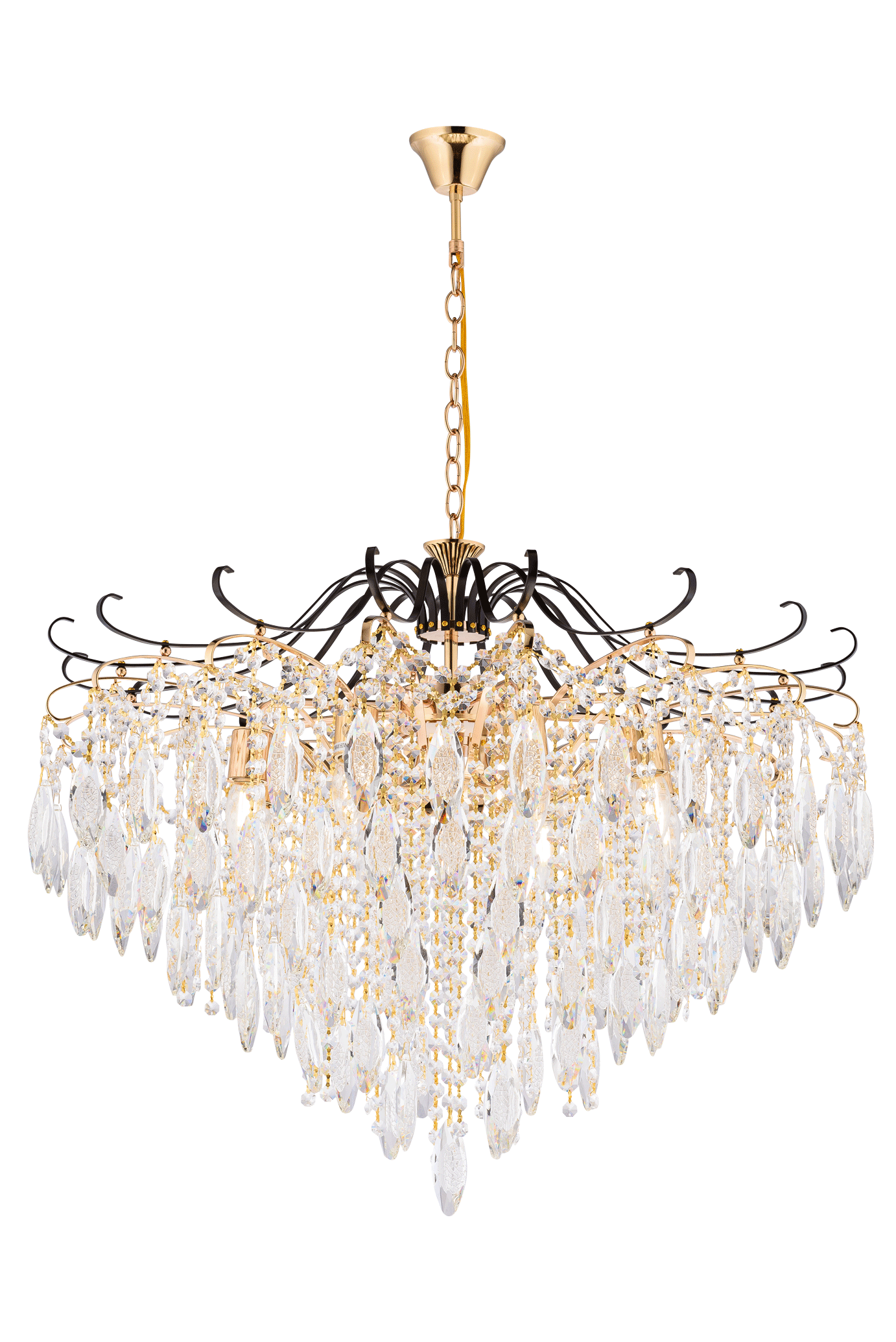 Люстра  2152/8 FGD+BK (1)