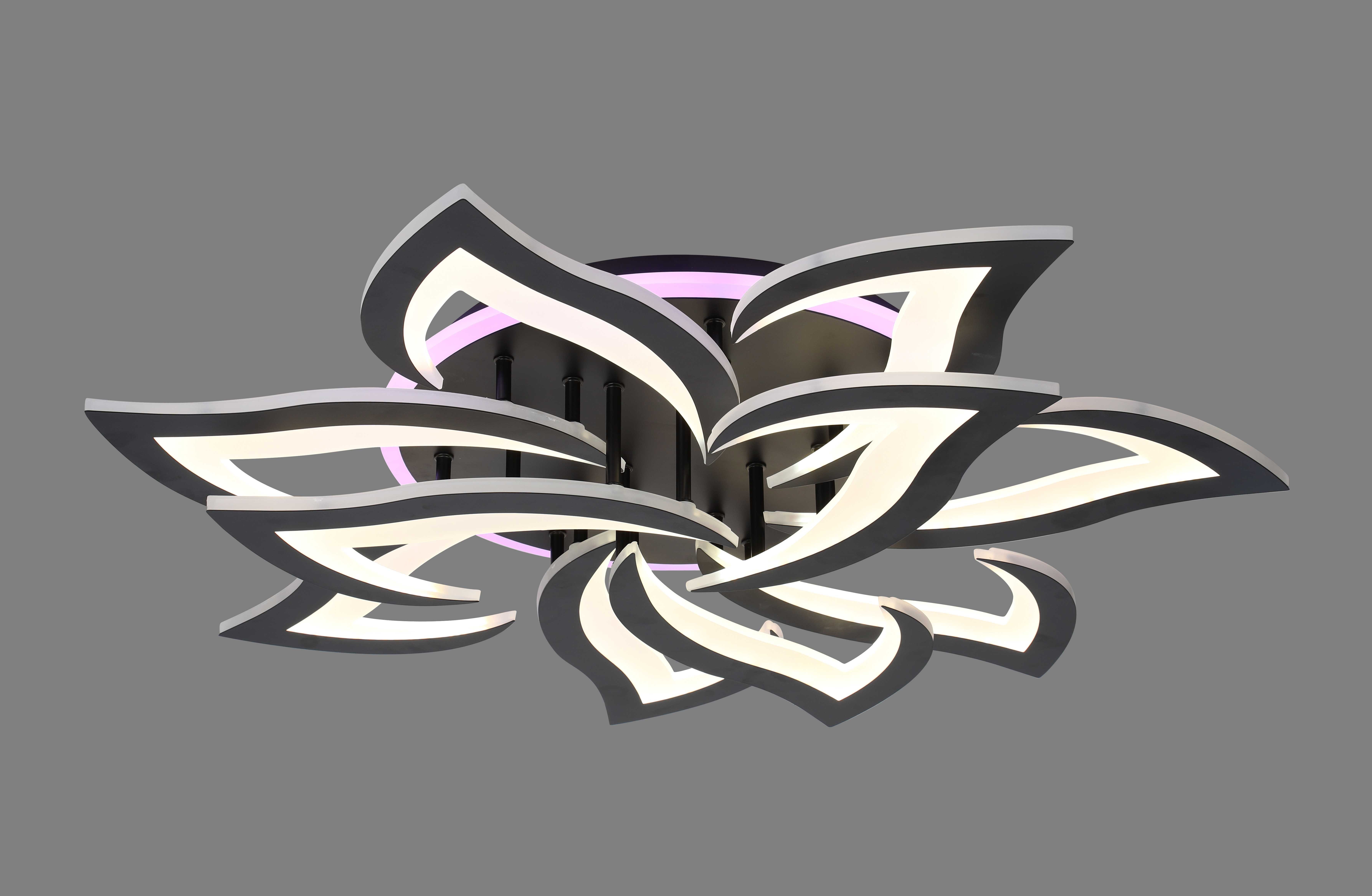 Люстра  3016/10 BK+RGB (1)