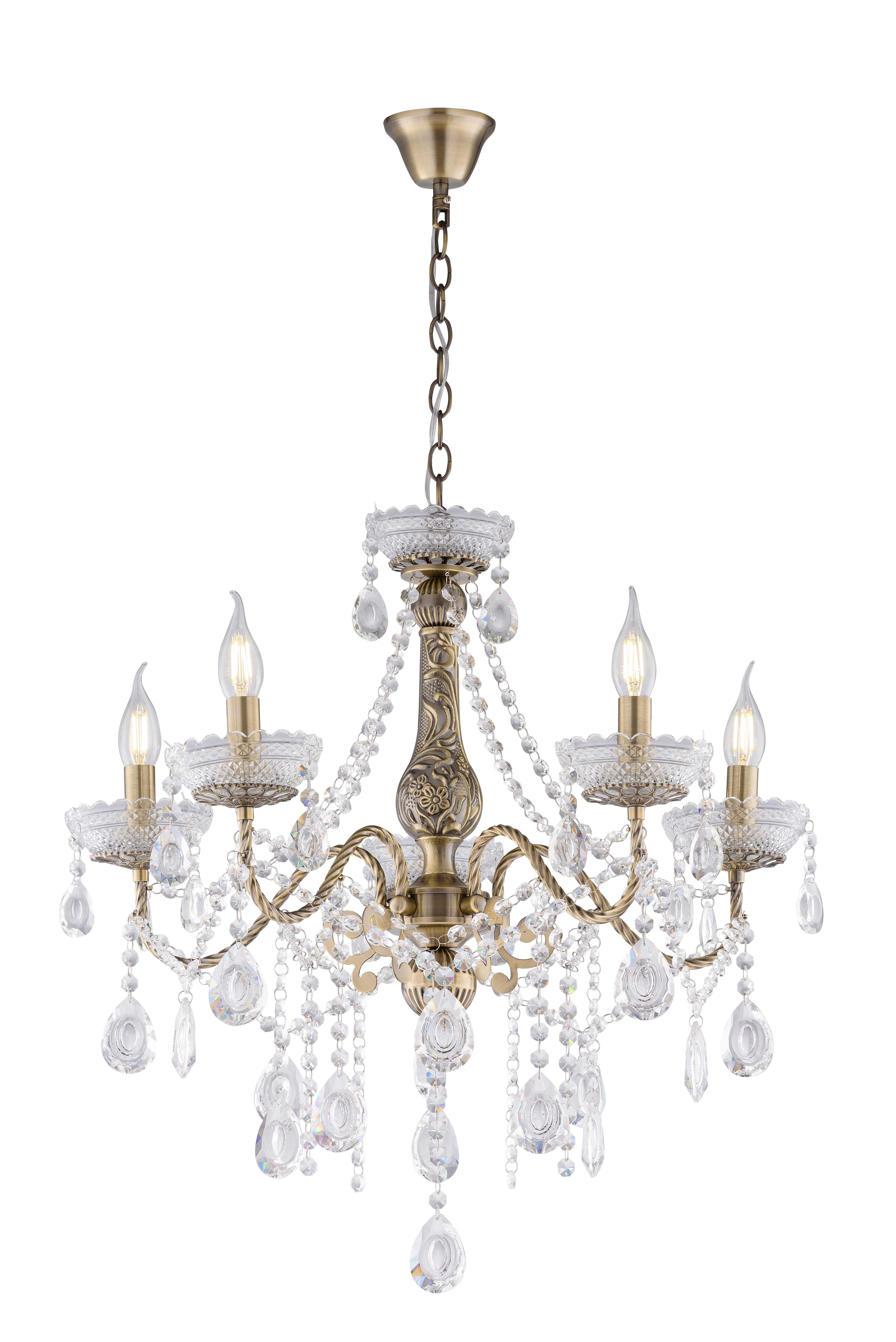 Люстра  5506/5 AB (1)