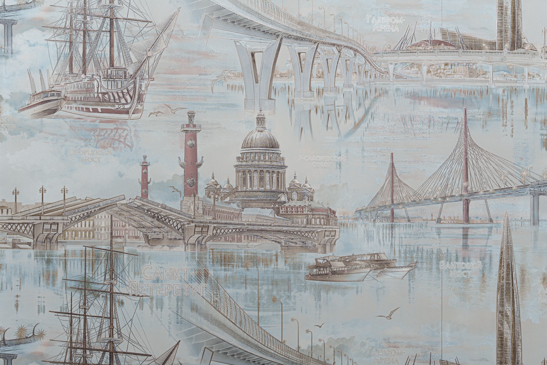 Обои декор г.т арт 11236-03 Северная Столица 10м*1,06м(6)