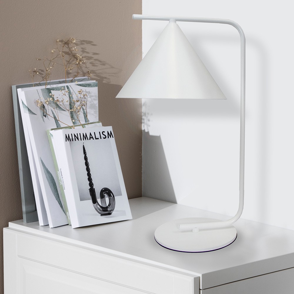 Светильник настольный 33002 Белый+Белый