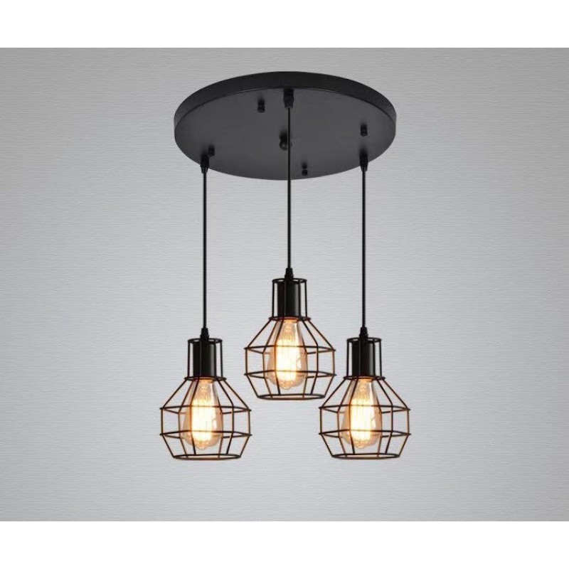 Люстра  3095/3 BK (1)