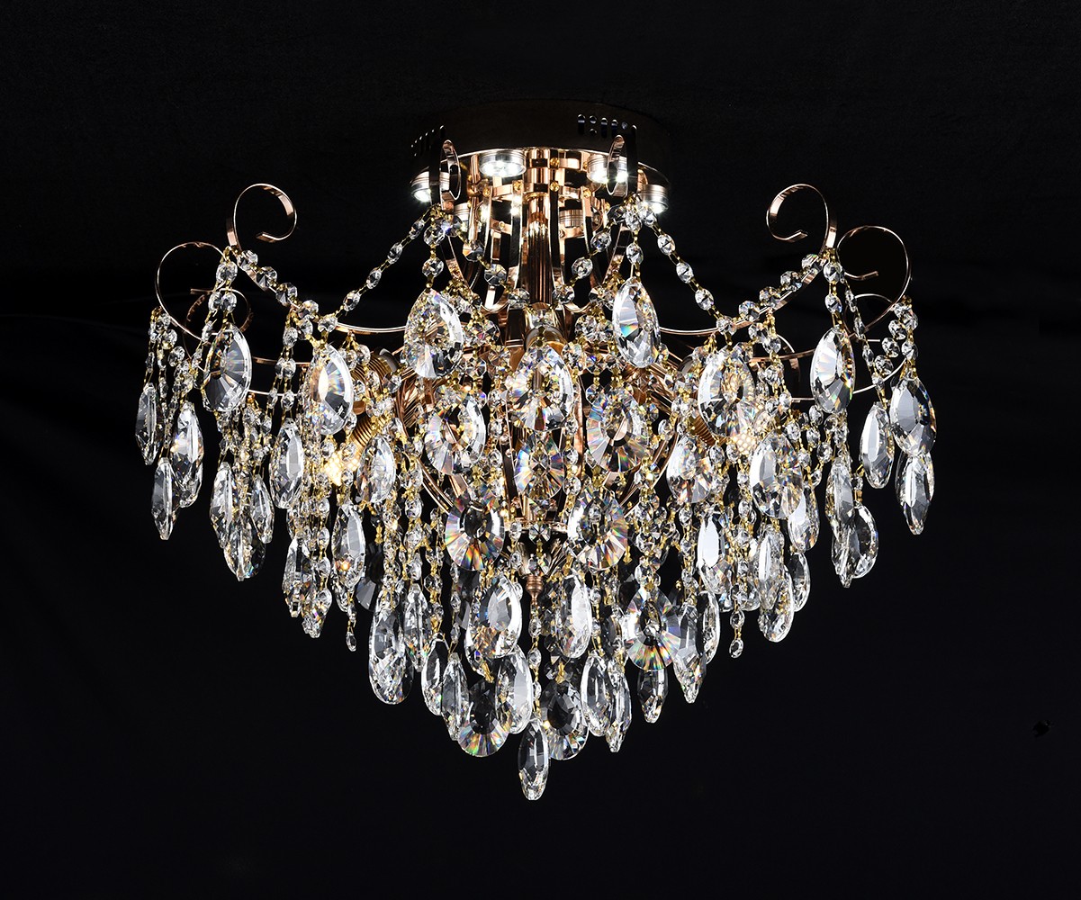 Люстра 30038/6+6 FGD+WT GLASS 