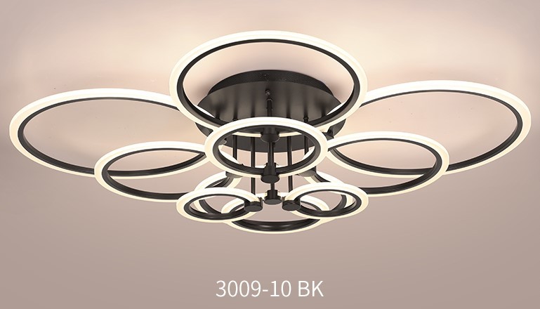 Люстра  3009/10 BK (1)