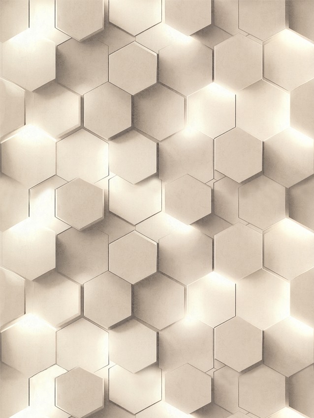 Обои Аспект 70669-22 Гексагон ГТ ФО (6) (Ф)