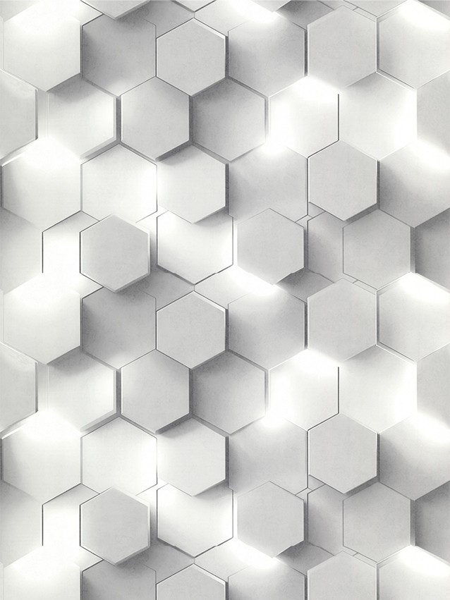 Обои Аспект 70669-14 Гексагон ГТ ФО (6) (Ф)