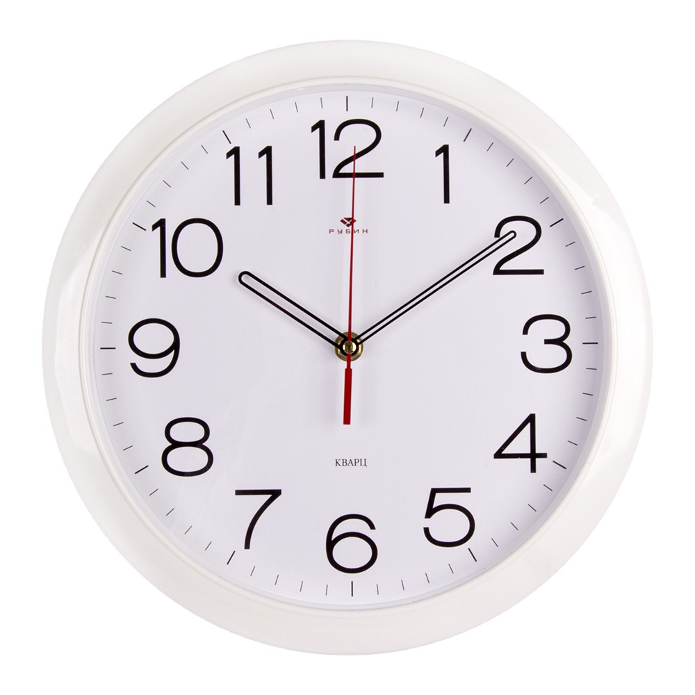 Часы настенные 6026 W Белый