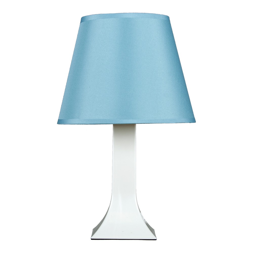 Светильник настольный 40126 светло-бирюзов. с абажуром