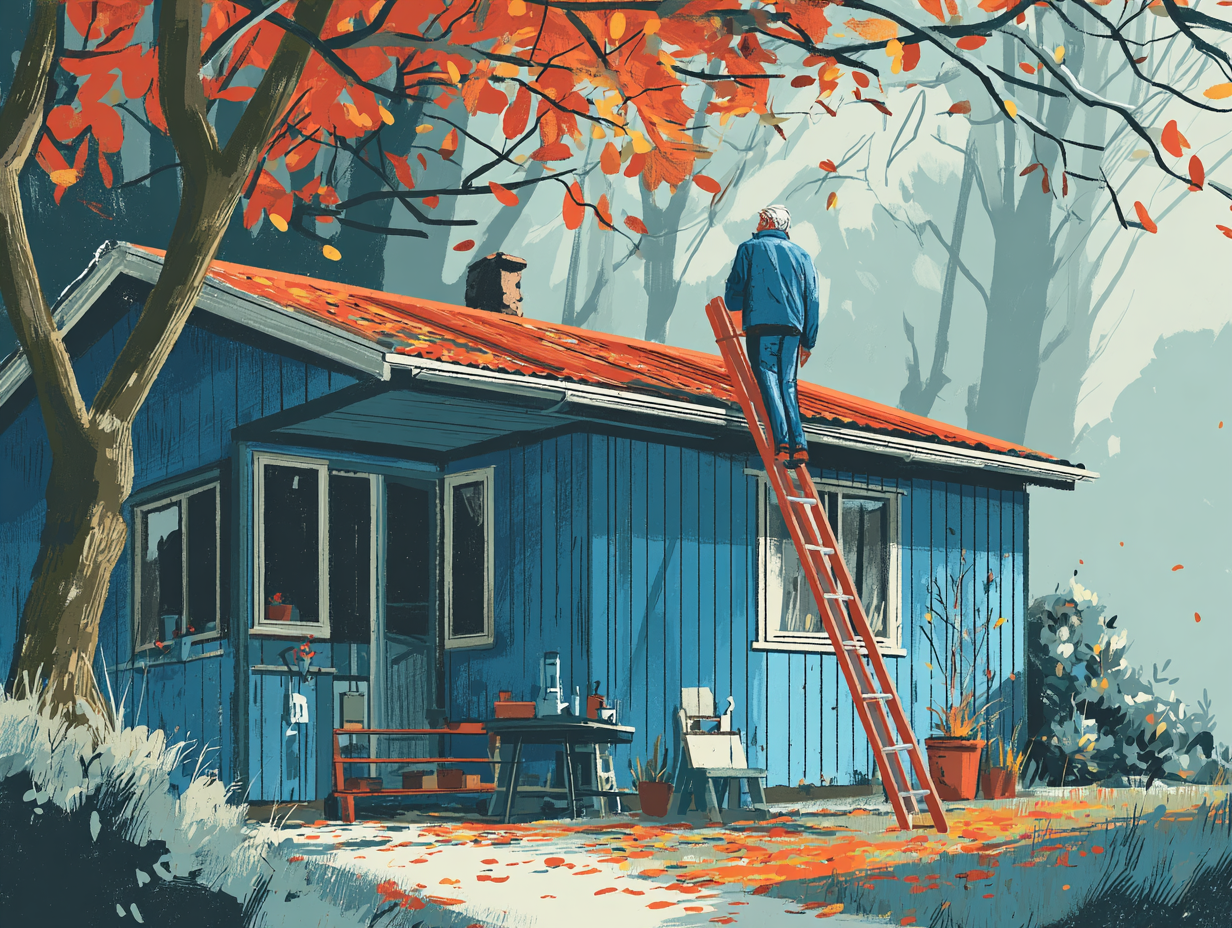 Готовим дачу к зиме: чем и как быстро отремонтировать крышу