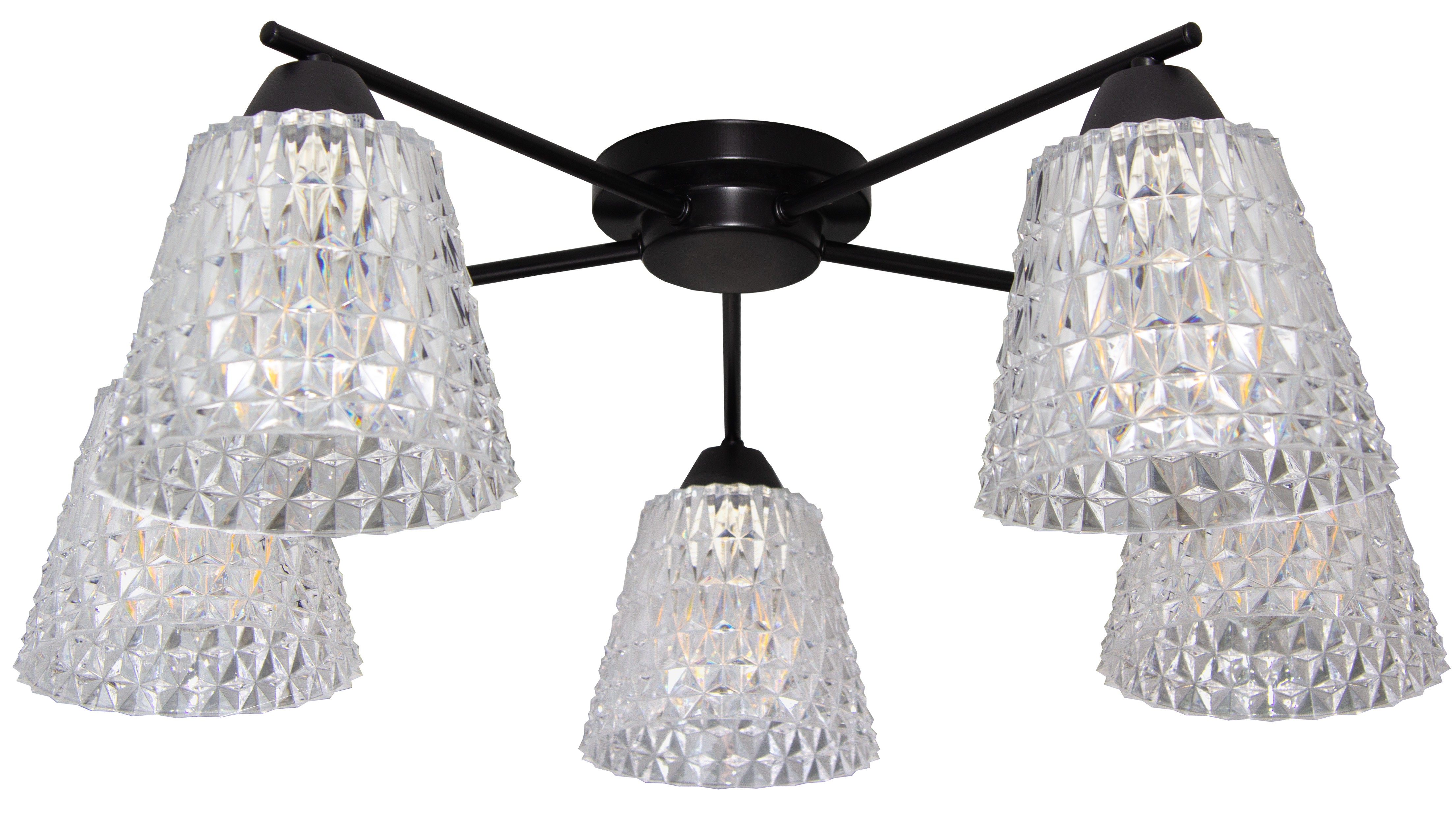 Люстра  1630/5 черный (1)