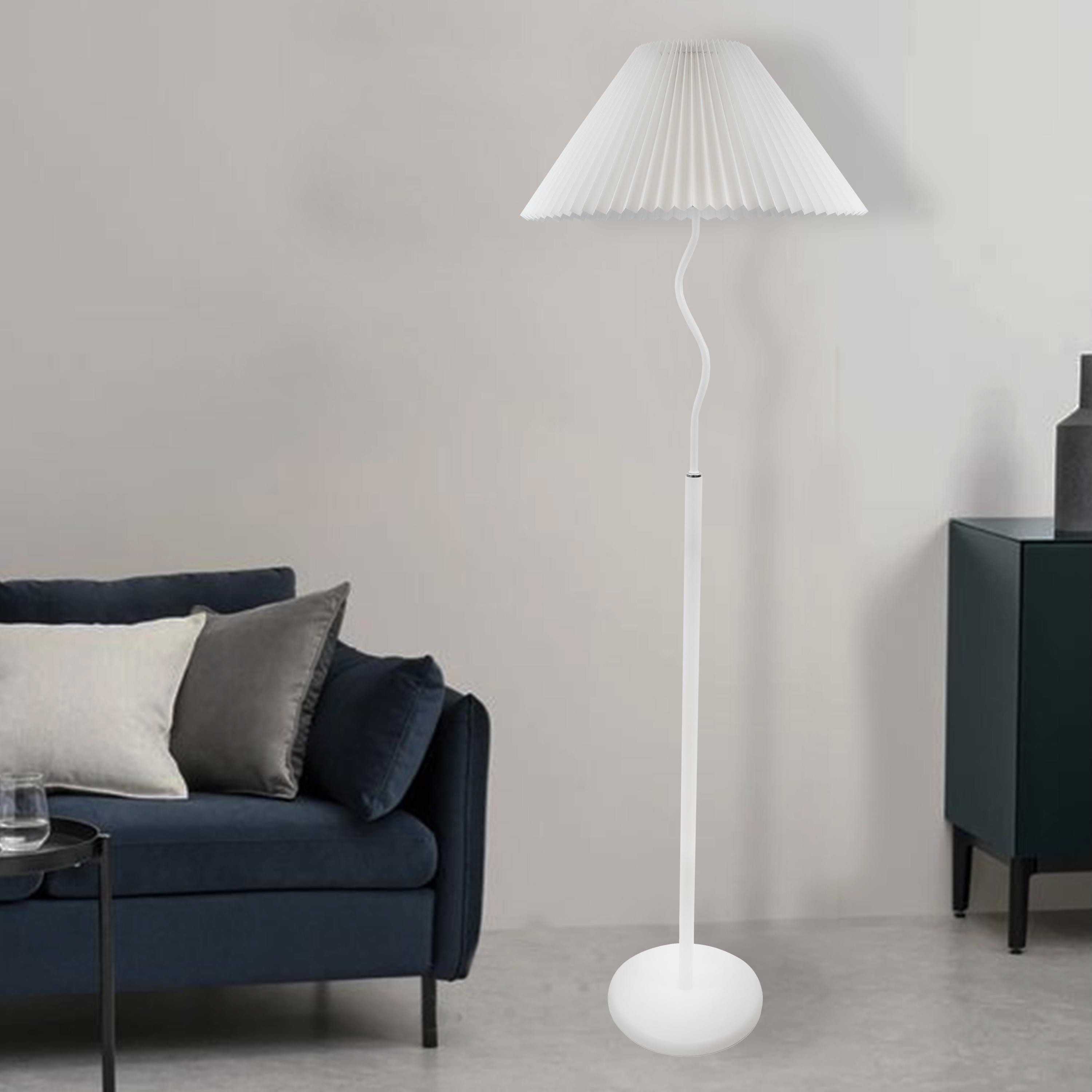 Торшер 1307/1 Белый+белый (1)