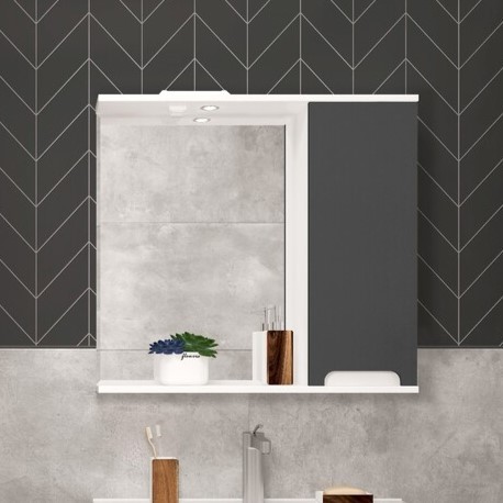 Шкаф-зеркало Vesta 75