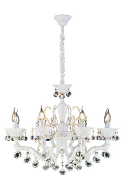 Люстра  5117/8 WT+GD (1) NW