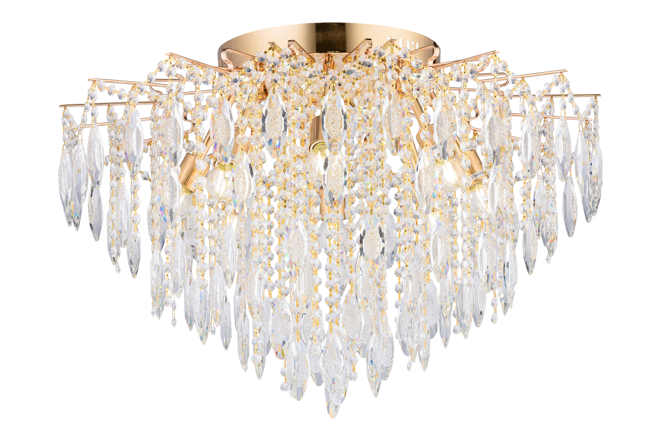 Люстра  2049/8+8 FG (1)