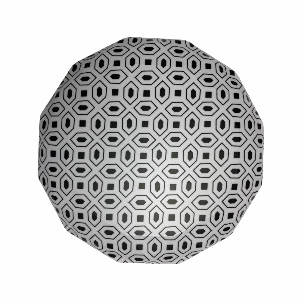 Светильник Терраццо чер LED 24W 6400К 230мм