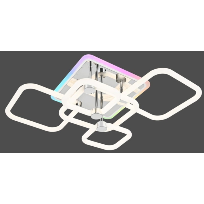 Люстра  5221/152 LED WH+CR (1)