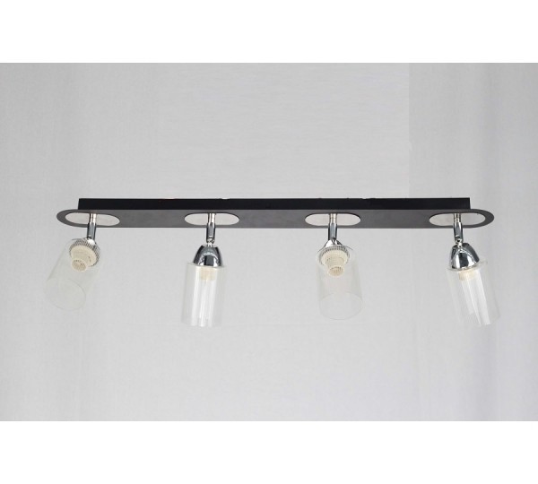 Люстра  1593/4 CR BK WT (6)