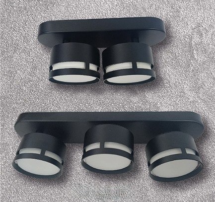 Светильник TNG-2GX53-В-1 "ELIN" Черный (1)