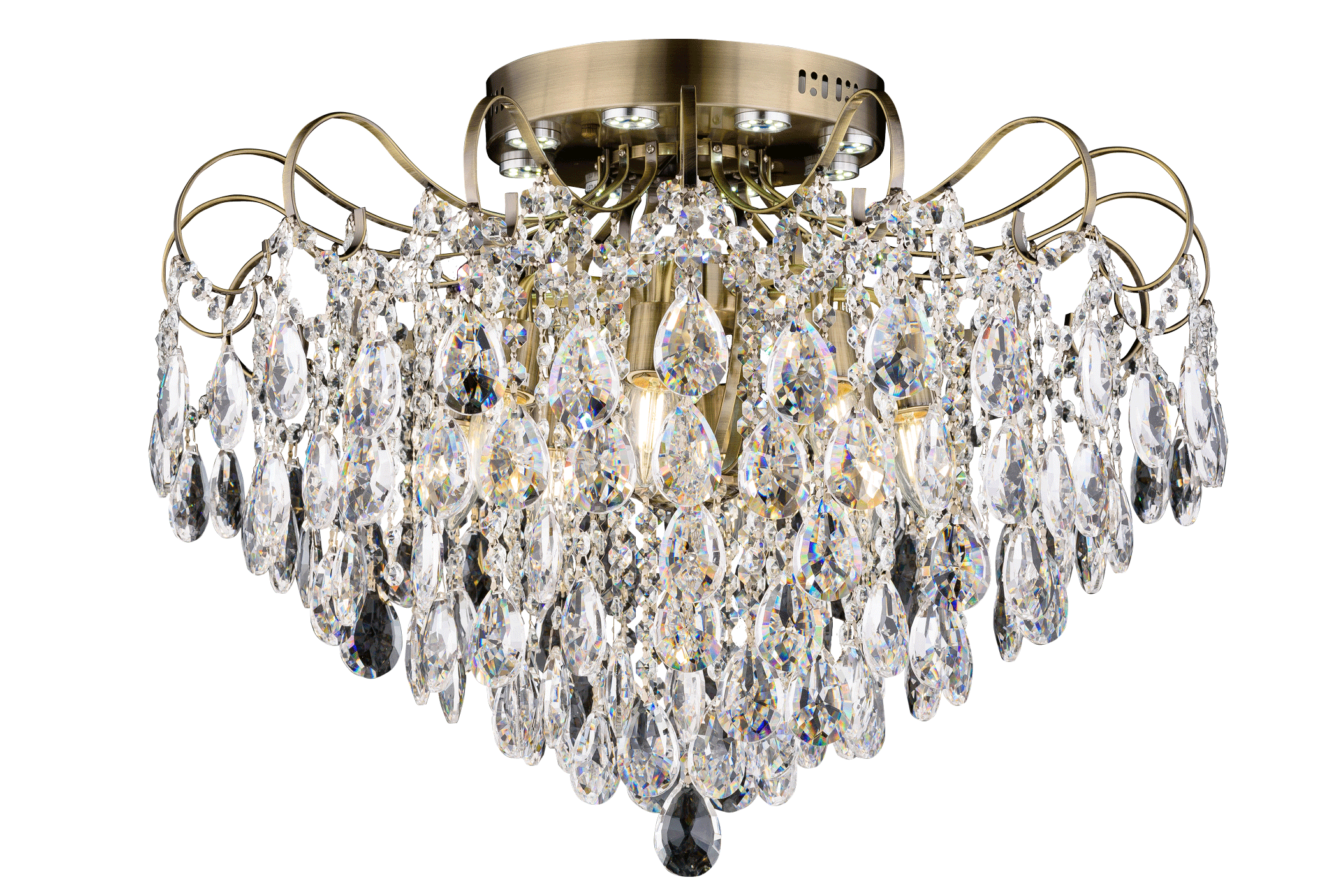 Люстра  1502/8+8 АВ (1) RL